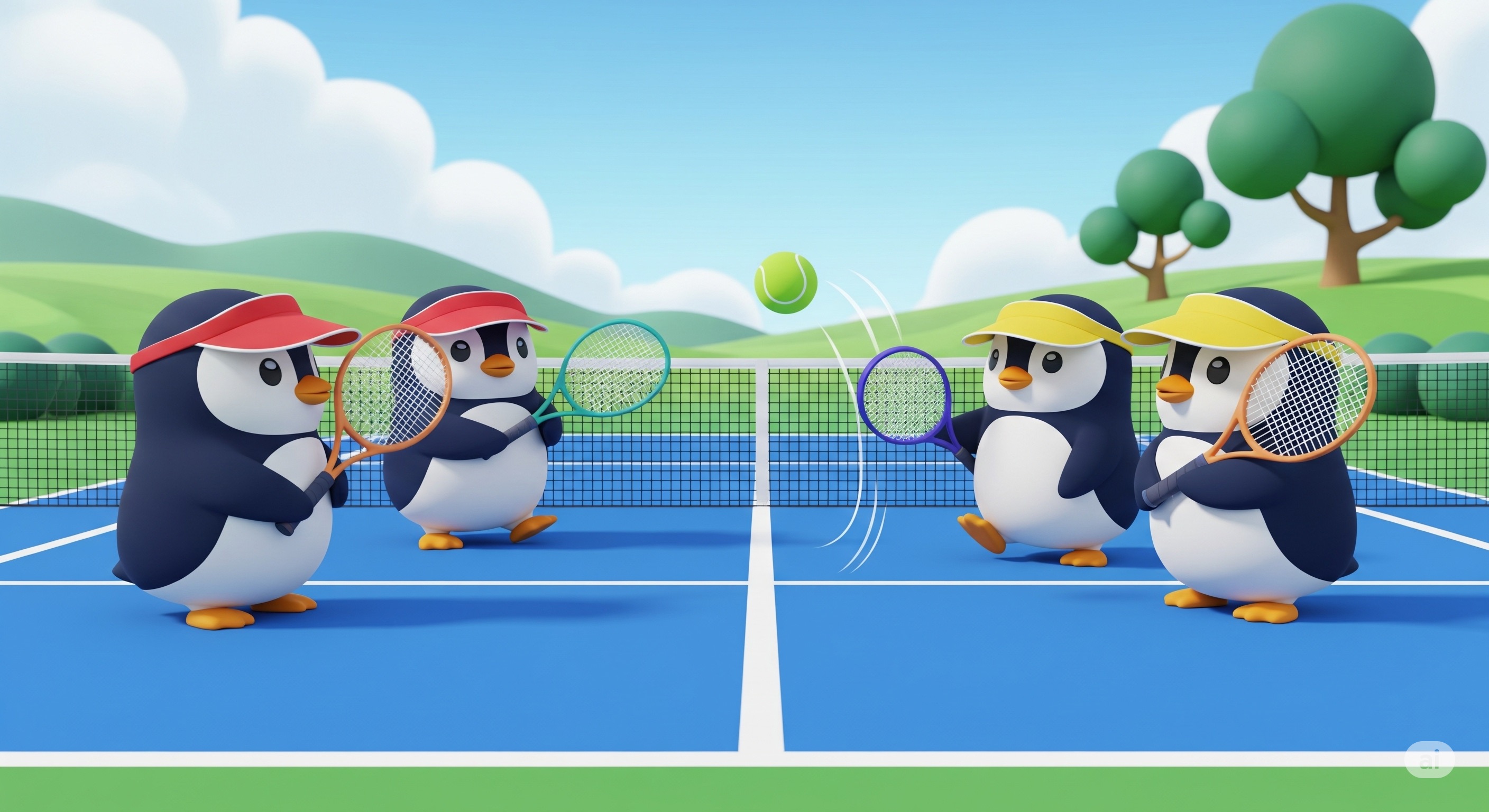 つくばのテニスサークル D.Styleのダブルス強化練習