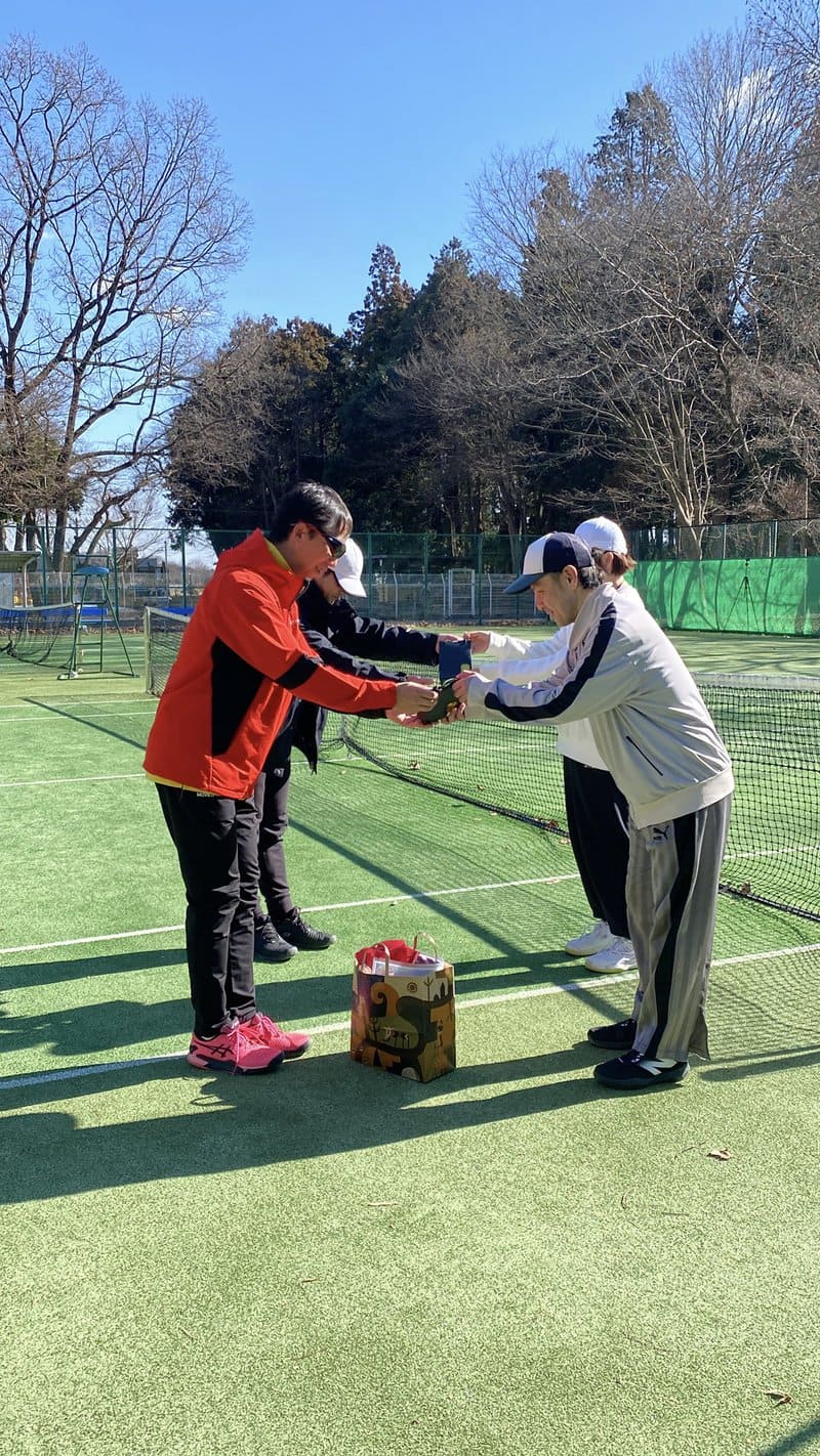 つくばのテニスサークル D.Styleの表彰式