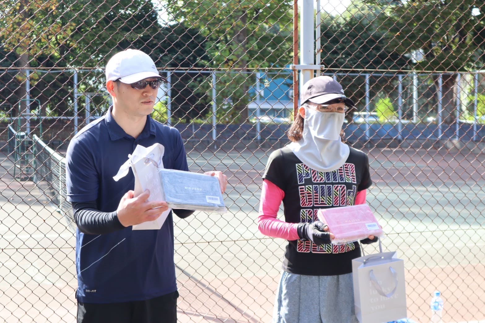 つくばのテニスサークル D.Styleの優勝者インタビュー - あーる・shinペア