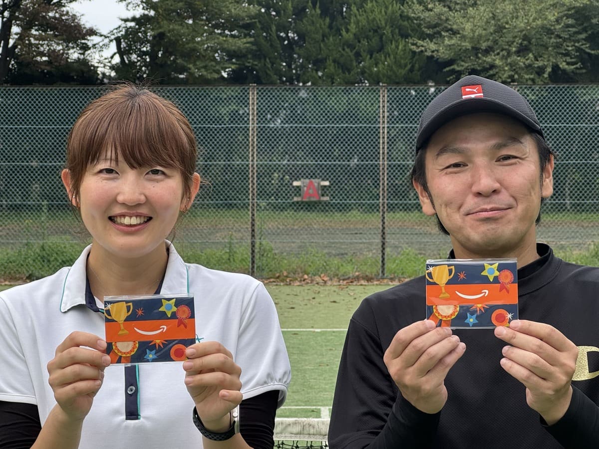 つくばのテニスサークル D.Styleの優勝者インタビュー - ももこ・kzペア